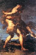 FERRARI, Gaudenzio Heracles and Antaeus painting